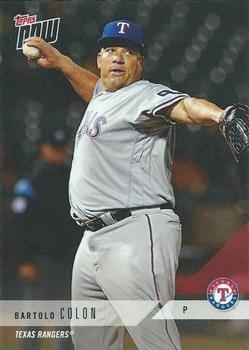 2018 Topps Now Road to Opening Day Texas Rangers #OD-226 Bartolo Colon Front