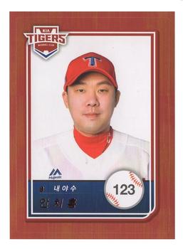 2018 SCC KBO All Star Sticker Cards #123 Chi-Hong An Front