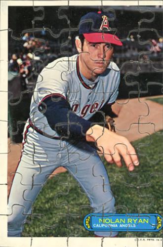 1974 Topps Jigsaw Puzzles #NNO Nolan Ryan Front