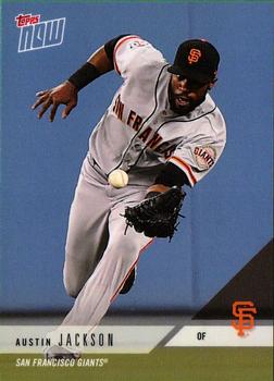 2018 Topps Now Road to Opening Day San Francisco Giants #OD-440 Austin Jackson Front
