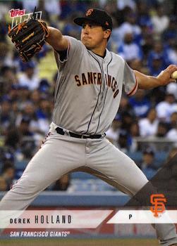 2018 Topps Now Road to Opening Day San Francisco Giants #OD-450 Derek Holland Front