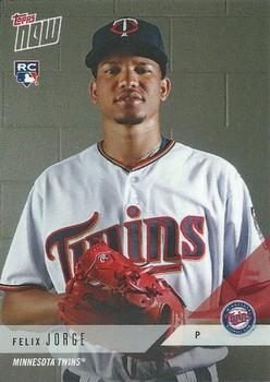 2018 Topps Now Road to Opening Day Minnesota Twins #OD-138 Felix Jorge Front