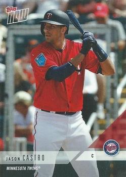 2018 Topps Now Road to Opening Day Minnesota Twins #OD-149 Jason Castro Front