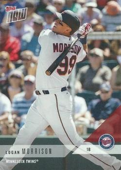 2018 Topps Now Road to Opening Day Minnesota Twins #OD-150 Logan Morrison Front
