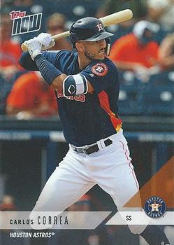 2018 Topps Now Road to Opening Day Houston Astros #OD-153 Carlos Correa Front