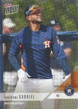 2018 Topps Now Road to Opening Day Houston Astros #OD-157 Yulieski Gurriel Front