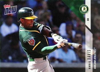 2018 Topps Now Road to Opening Day Oakland Athletics #OD-183 Khris Davis Front