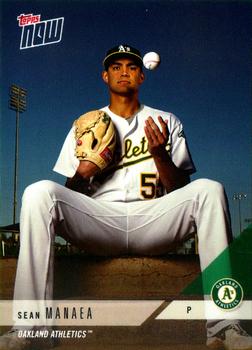 2018 Topps Now Road to Opening Day Oakland Athletics #OD-188 Sean Manaea Front