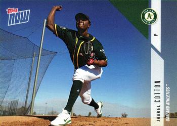2018 Topps Now Road to Opening Day Oakland Athletics #OD-189 Jharel Cotton Front