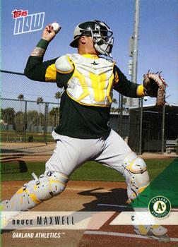 2018 Topps Now Road to Opening Day Oakland Athletics #OD-194 Bruce Maxwell Front