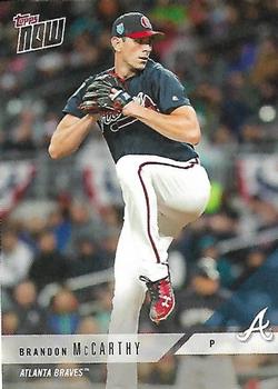 2018 Topps Now Road to Opening Day Atlanta Braves #OD-239 Brandon McCarthy Front