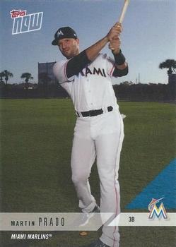 2018 Topps Now Road to Opening Day Miami Marlins #OD-243 Martin Prado Front