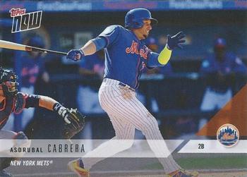 2018 Topps Now Road to Opening Day New York Mets #OD-262 Asdrubal Cabrera Front
