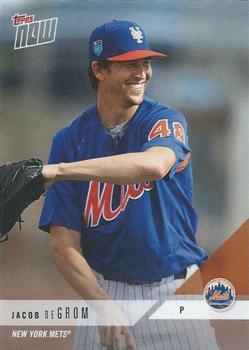 2018 Topps Now Road to Opening Day New York Mets #OD-266 Jacob deGrom Front