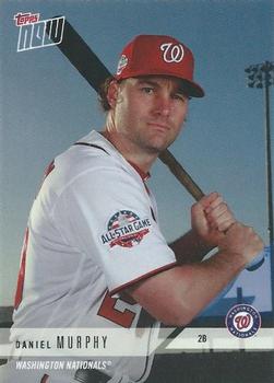2018 Topps Now Road to Opening Day Washington Nationals #OD-291 Daniel Murphy Front
