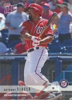 2018 Topps Now Road to Opening Day Washington Nationals #OD-292 Anthony Rendon Front