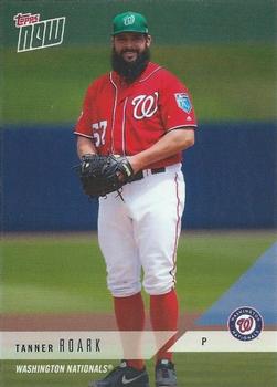 2018 Topps Now Road to Opening Day Washington Nationals #OD-297 Tanner Roark Front