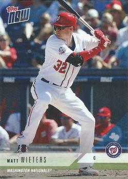 2018 Topps Now Road to Opening Day Washington Nationals #OD-300 Matt Wieters Front