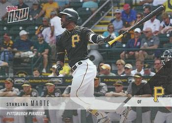 2018 Topps Now Road to Opening Day Pittsburgh Pirates #OD-348 Starling Marte Front