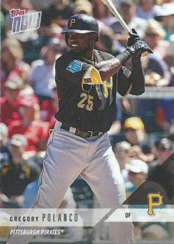 2018 Topps Now Road to Opening Day Pittsburgh Pirates #OD-349 Gregory Polanco Front