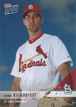 2018 Topps Now Road to Opening Day St. Louis Cardinals #OD-366 Adam Wainwright Front