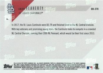 2018 Topps Now Road to Opening Day St. Louis Cardinals #OD-370 Jack Flaherty Back