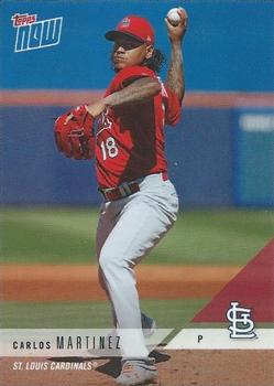 2018 Topps Now Road to Opening Day St. Louis Cardinals #OD-372 Carlos Martinez Front