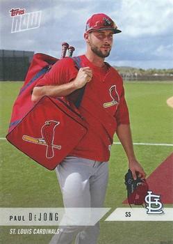2018 Topps Now Road to Opening Day St. Louis Cardinals #OD-373 Paul DeJong Front