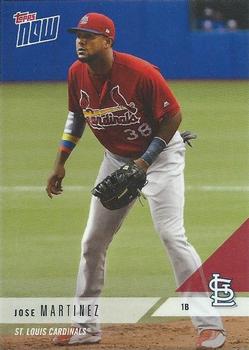 2018 Topps Now Road to Opening Day St. Louis Cardinals #OD-377 Jose Martinez Front