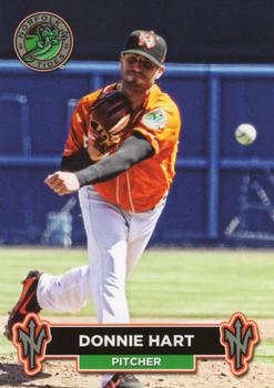 2018 Choice Norfolk Tides #6 Donnie Hart Front