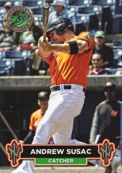 2018 Choice Norfolk Tides #12 Andrew Susac Front