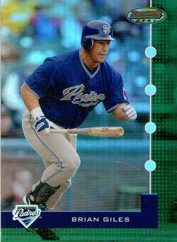 2005 Bowman's Best - Green #10 Brian Giles Front