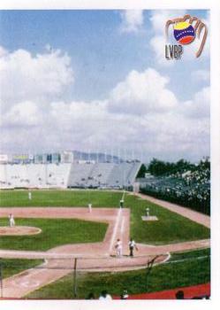 2008 Panini Album Historico 1946-2008 (LVBP Venezuela) Stickers #24 Estadio Antonio Herrera Gutierrez Front