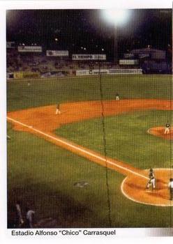 2008 Panini Album Historico 1946-2008 (LVBP Venezuela) Stickers #25 Estadio Alfonso 