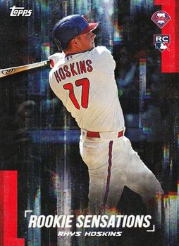 2018 Topps On-Demand Rookie Sensations #16 Rhys Hoskins Front