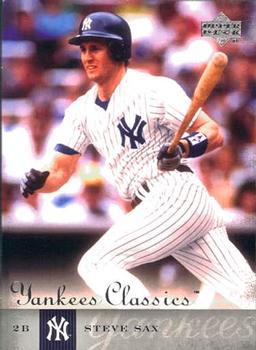2004 Upper Deck Yankees Classics #62 Steve Sax Front