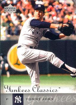 2004 Upper Deck Yankees Classics #65 Tommy John Front