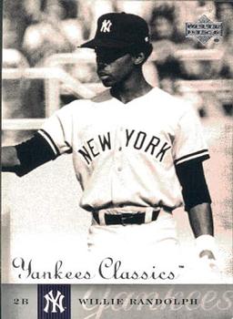 2004 Upper Deck Yankees Classics #69 Willie Randolph Front