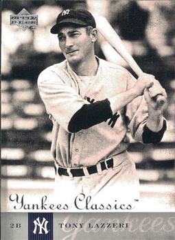 2004 Upper Deck Yankees Classics #85 Tony Lazzeri Front