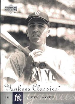2004 Upper Deck Yankees Classics #8 Clete Boyer Front