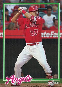 2018 Topps On-Demand Inspired By '78 #1 Mike Trout Front