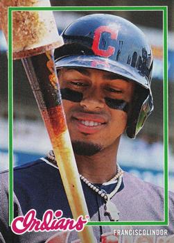 2018 Topps On-Demand Inspired By '78 #5 Francisco Lindor Front