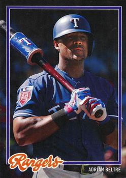 2018 Topps On-Demand Inspired By '78 #13 Adrian Beltre Front