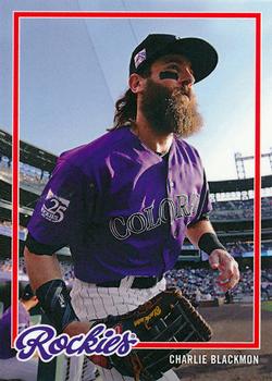 2018 Topps On-Demand Inspired By '78 #15 Charlie Blackmon Front