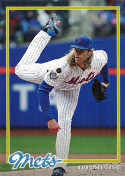 2018 Topps On-Demand Inspired By '78 #20 Noah Syndergaard Front