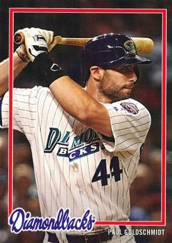 2018 Topps On-Demand Inspired By '78 #22 Paul Goldschmidt Front