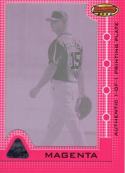 2005 Bowman's Best - Printing Plates Magenta #71 Kevin Collins Front