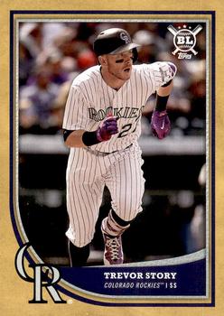 2018 Topps Big League - Gold #46 Trevor Story Front
