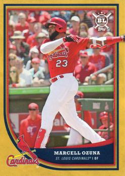 2018 Topps Big League - Gold #114 Marcell Ozuna Front