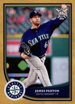 2018 Topps Big League - Gold #137 James Paxton Front